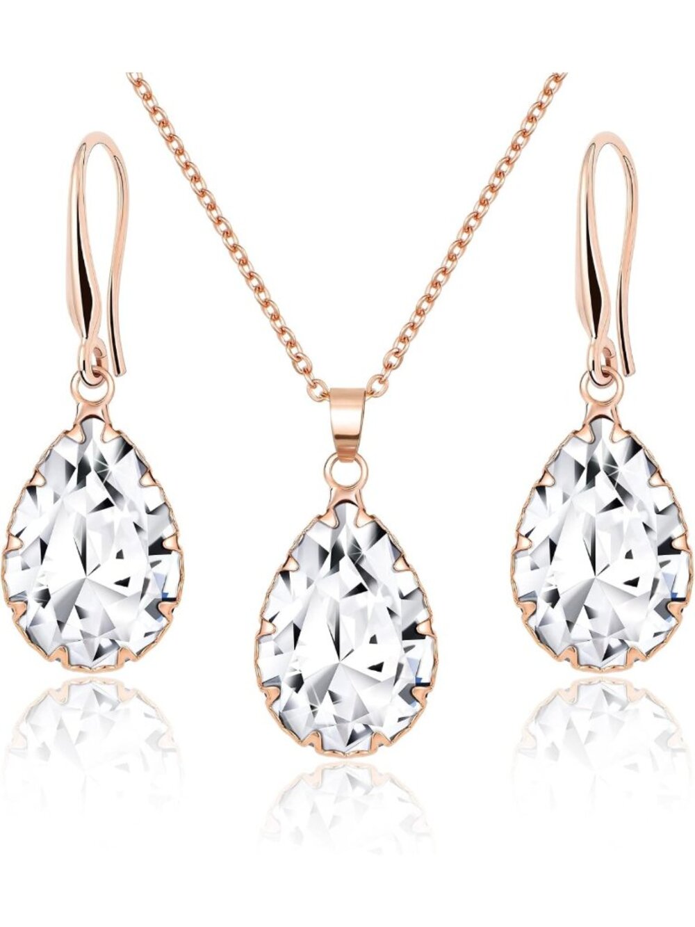 Trendy Crystal Costume Jewelry Set for Women | Elegant Statement Accessories